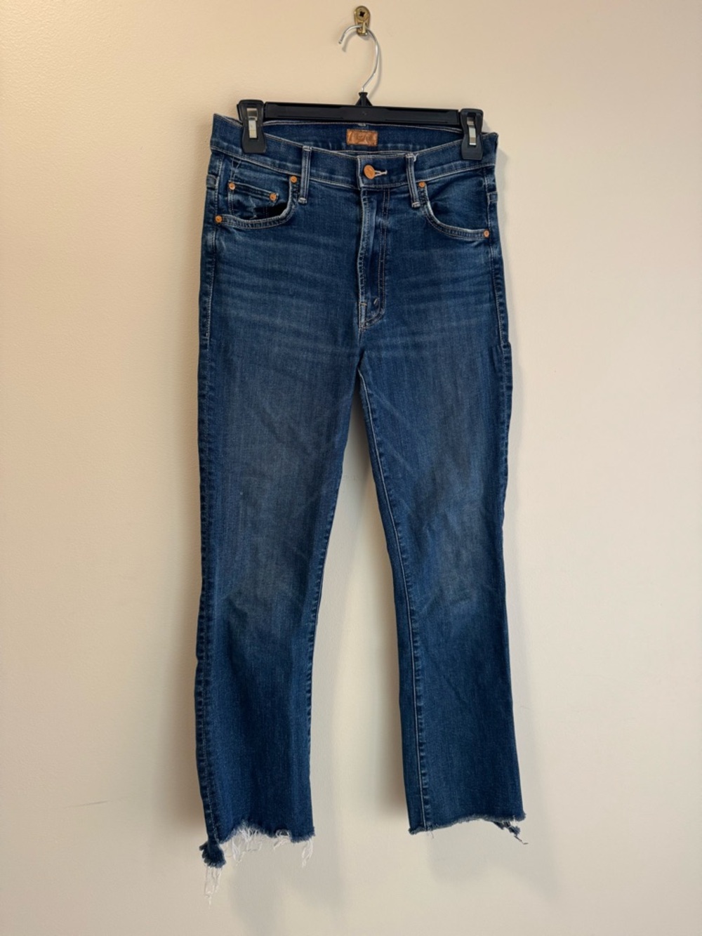 Mother - Insider Crop Step Fray